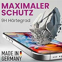 Vista 2 de atFoliX Película protectora de vidrio de plástico compatible con el protector de vidrio Chuwi UBook XPro, protector de pantalla de vidrio híbrido 9H