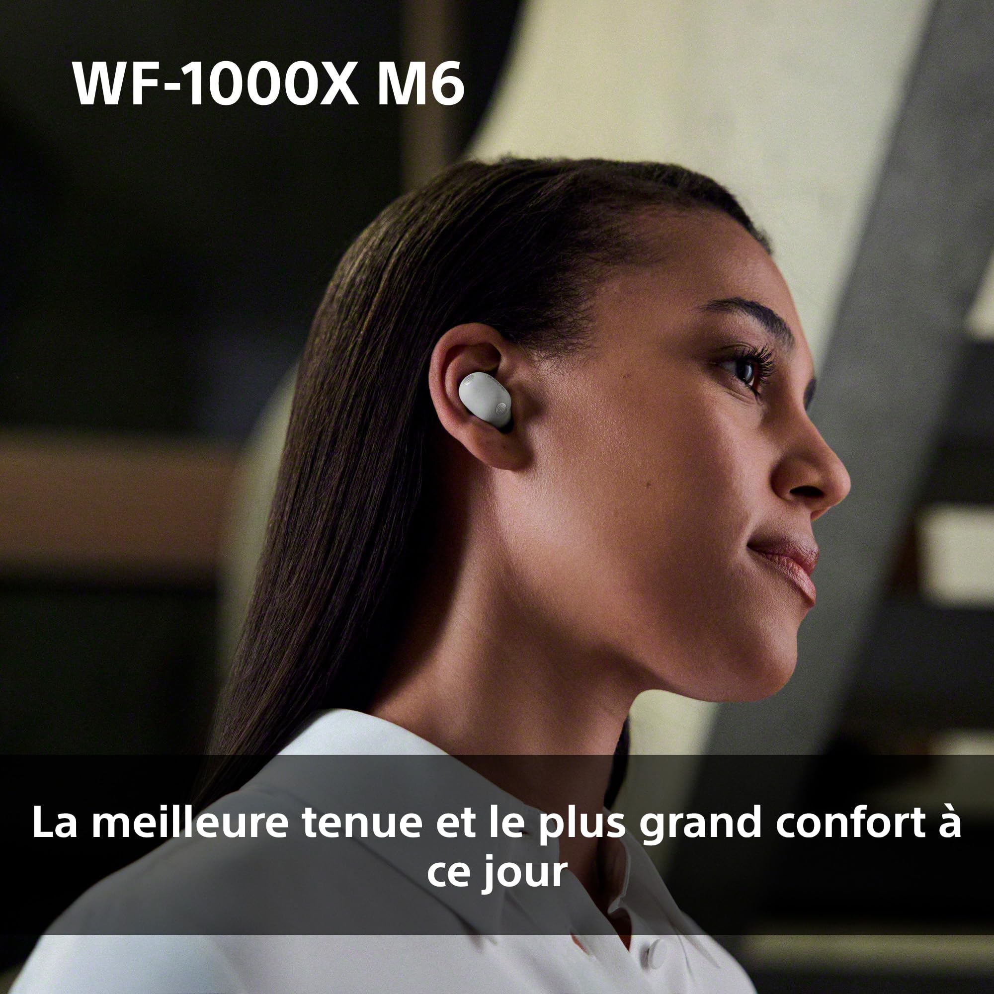 Sony WF-1000XM6 écouteurs sans Fil à réduction de Bruit, Bluetooth, Intra-Auriculaires, Son High res Signature, appels clairs, égaliseur 10 Bandes, Batterie 24heures, IPX4, iOS et Android - Noir