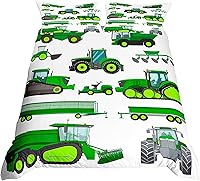 Vista 1 de Juego de ropa de cama de automóvil de dibujos animados para niños, funda de edredón para niños, funda de edredón para niños, maquinaria de dibujos