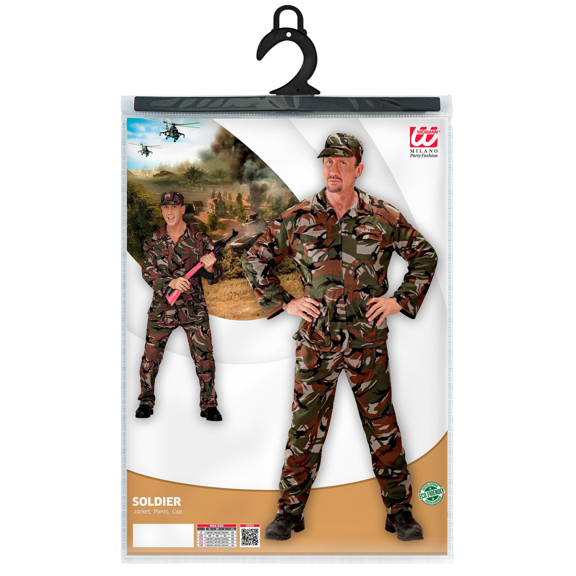 W WIDMANN MILANO Party Fashion - Set costume da soldato