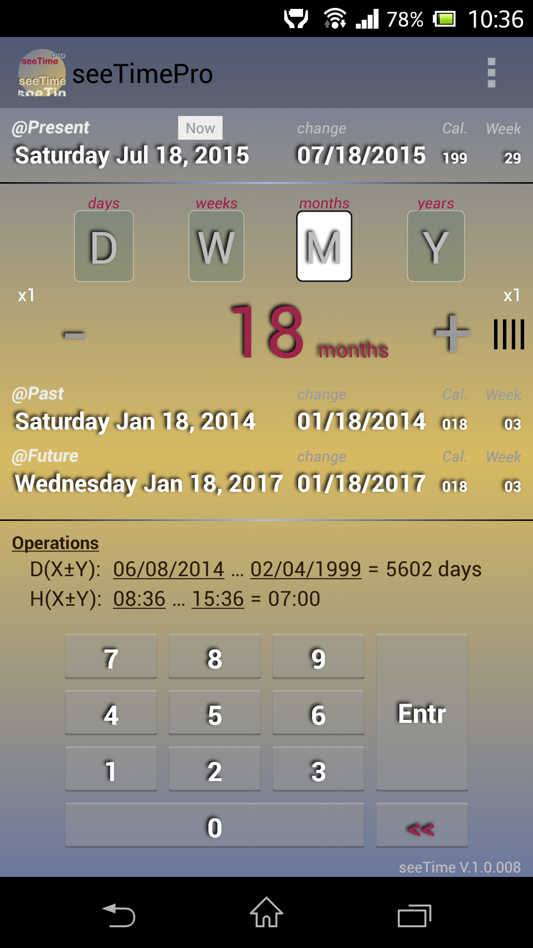 seeTimePro Time Calculator App on Amazon Appstore