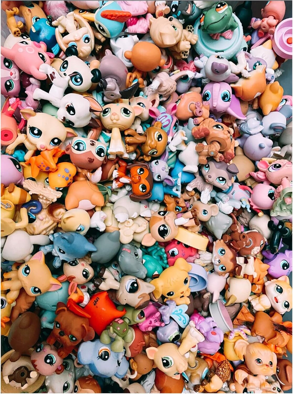 US LPS Toys Figures (Random 3 PC ) LPS Cat and Dog Pets LPS