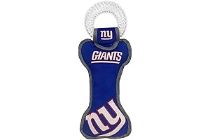 Pets First NFL New York Giants Dental Dog TUG Toy