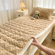 Mattress Thickness Bedding Mat, Foldable Floor Mattress Tatami Mat Winter Warm Plush Mattress Couch Mattress Pad for Single/Twin/Full/Queen/KingC,90 * 200cm