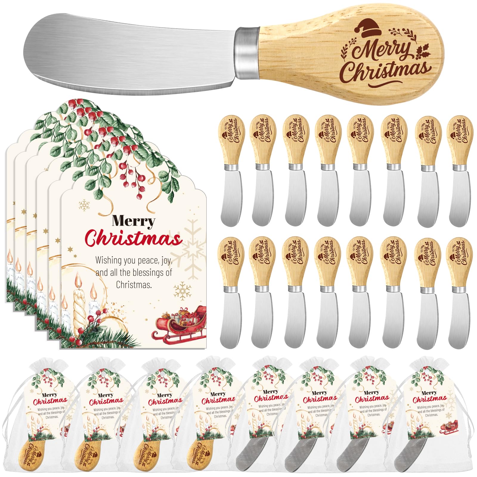 Christmas Party Favors - 20 Sets Bulk Gifts -1 Christmas Party Favors - 20 Sets Bulk Gifts -1