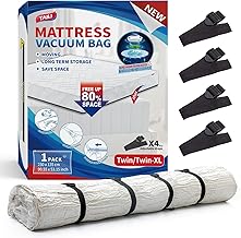 TAILI Vacuum Bags for Mattresses Vacuum Bags Mattress Super King Size 230 x 135 cm for Moving and Storage, Reusable Storage Bag for Mattresses, Extra Large Duvet