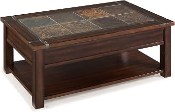 Magnussen T2615 Roanoke Rectangular Lift Top Cocktail Table with Casters