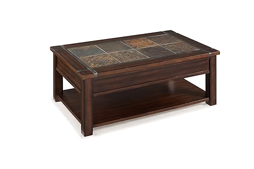 Magnussen T2615 Roanoke Rectangular Lift Top Cocktail Table with Casters