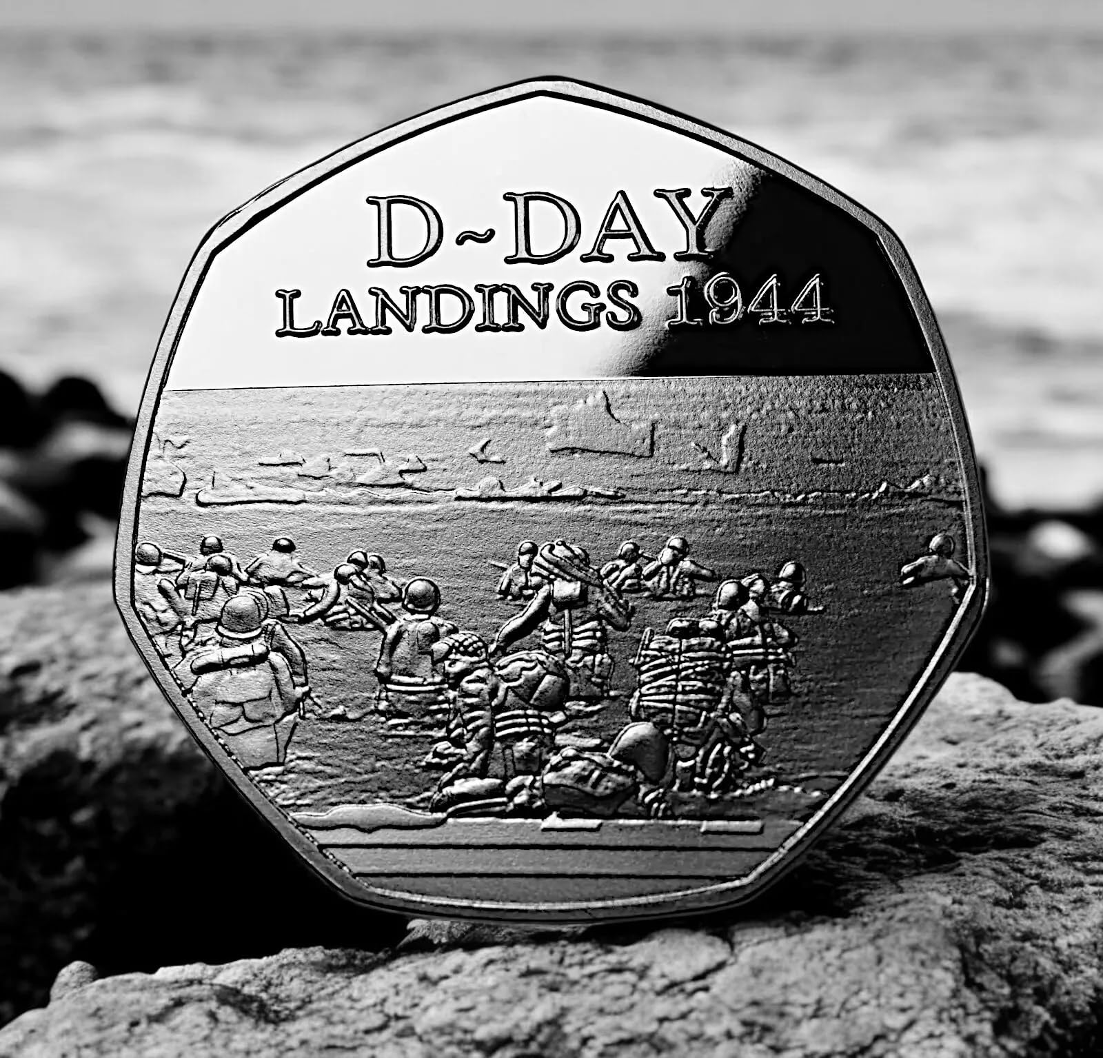 The Commemorative Coin Company Silver D-Day Landings 1944 Commemorative. Operation Overlord, Battle Of Normandy, Ww2, Allied Invasions