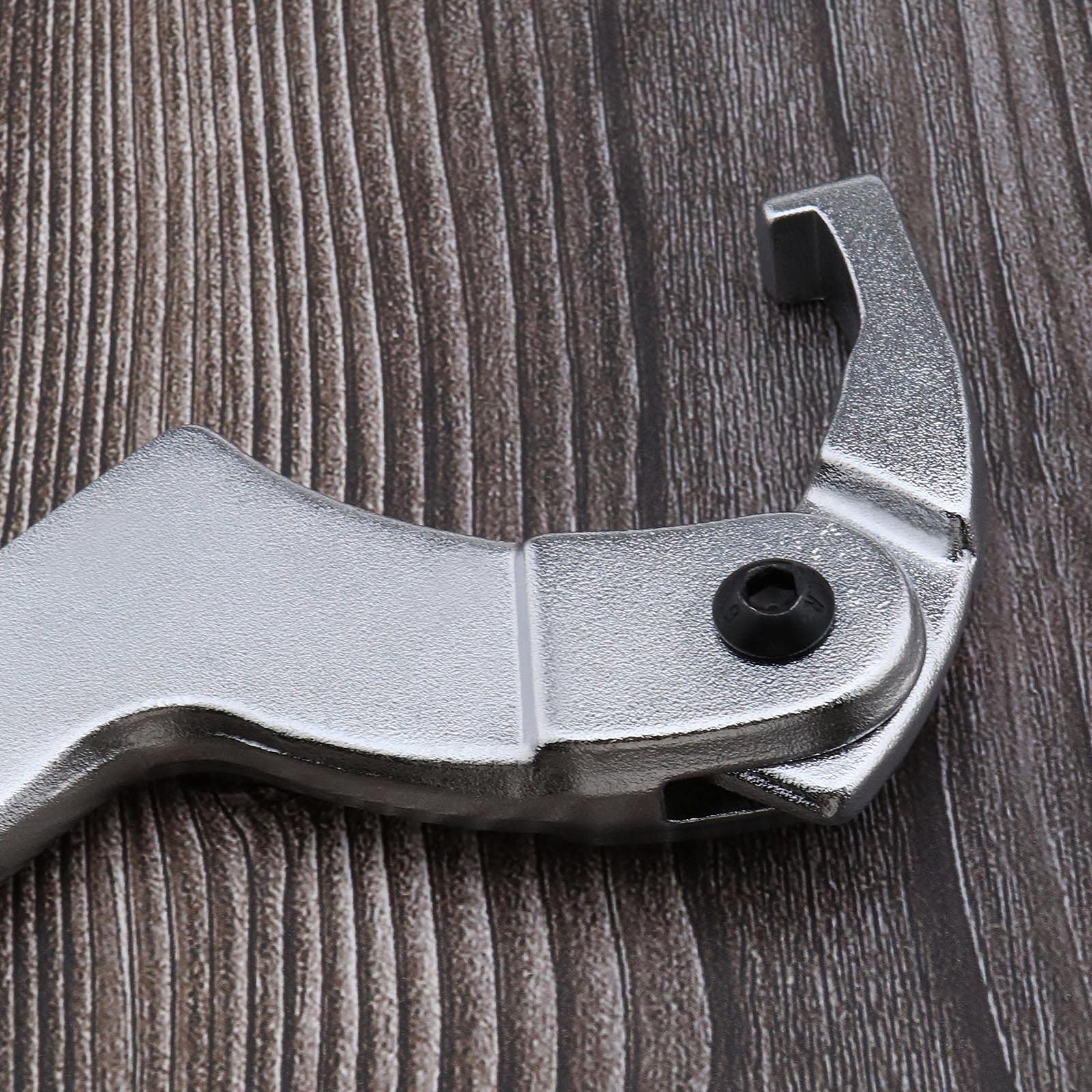 The Lord of the Tools 51-121 mm - Llave inglesa ajustable con gancho en C cromado vanadio