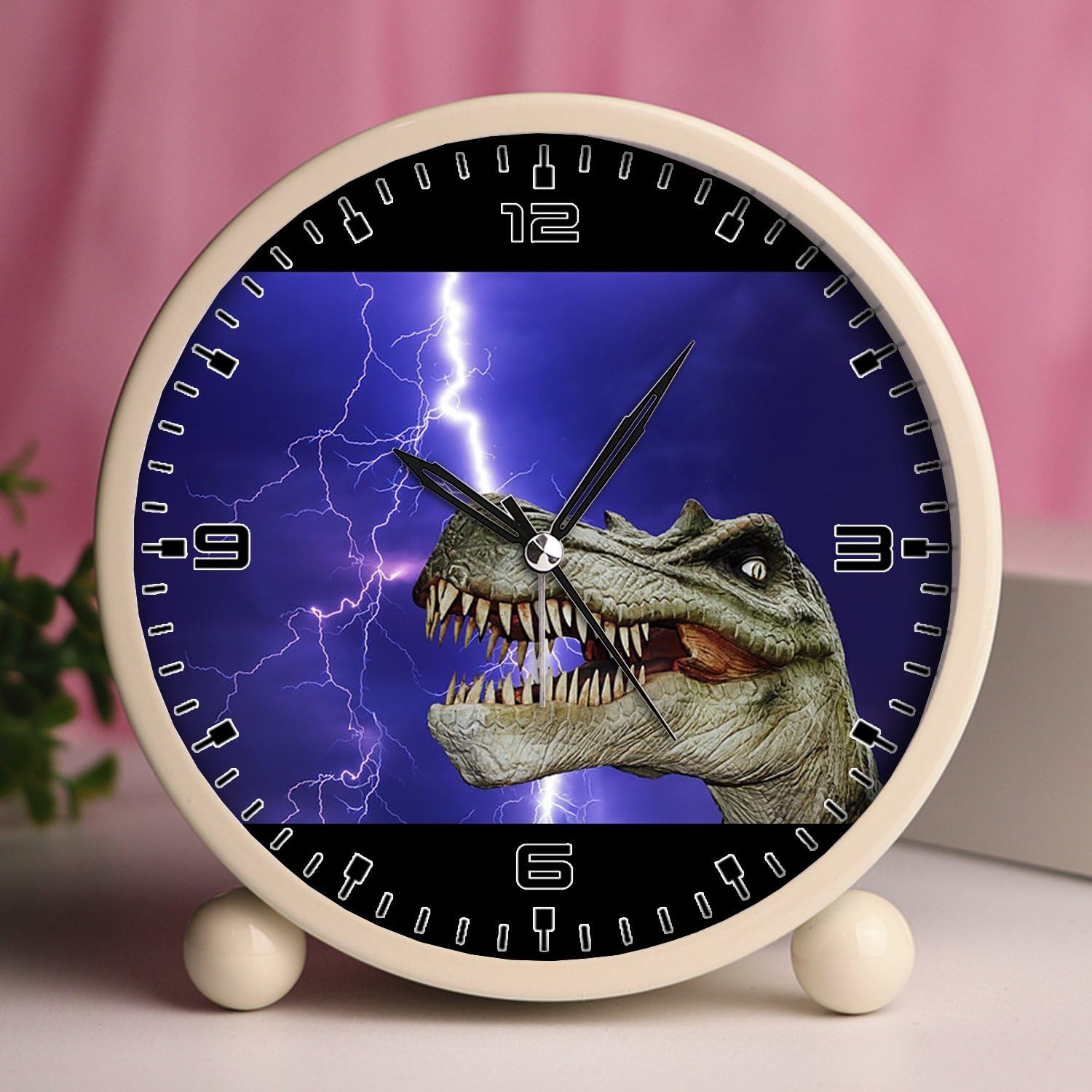 GIRLSIGHT Alarm Clock, Bedroom Tabletop Retro Portable