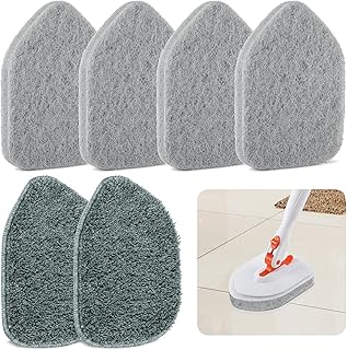 YelaJoy Scouring Pads Microfiber Cloth Refills 6 Pack