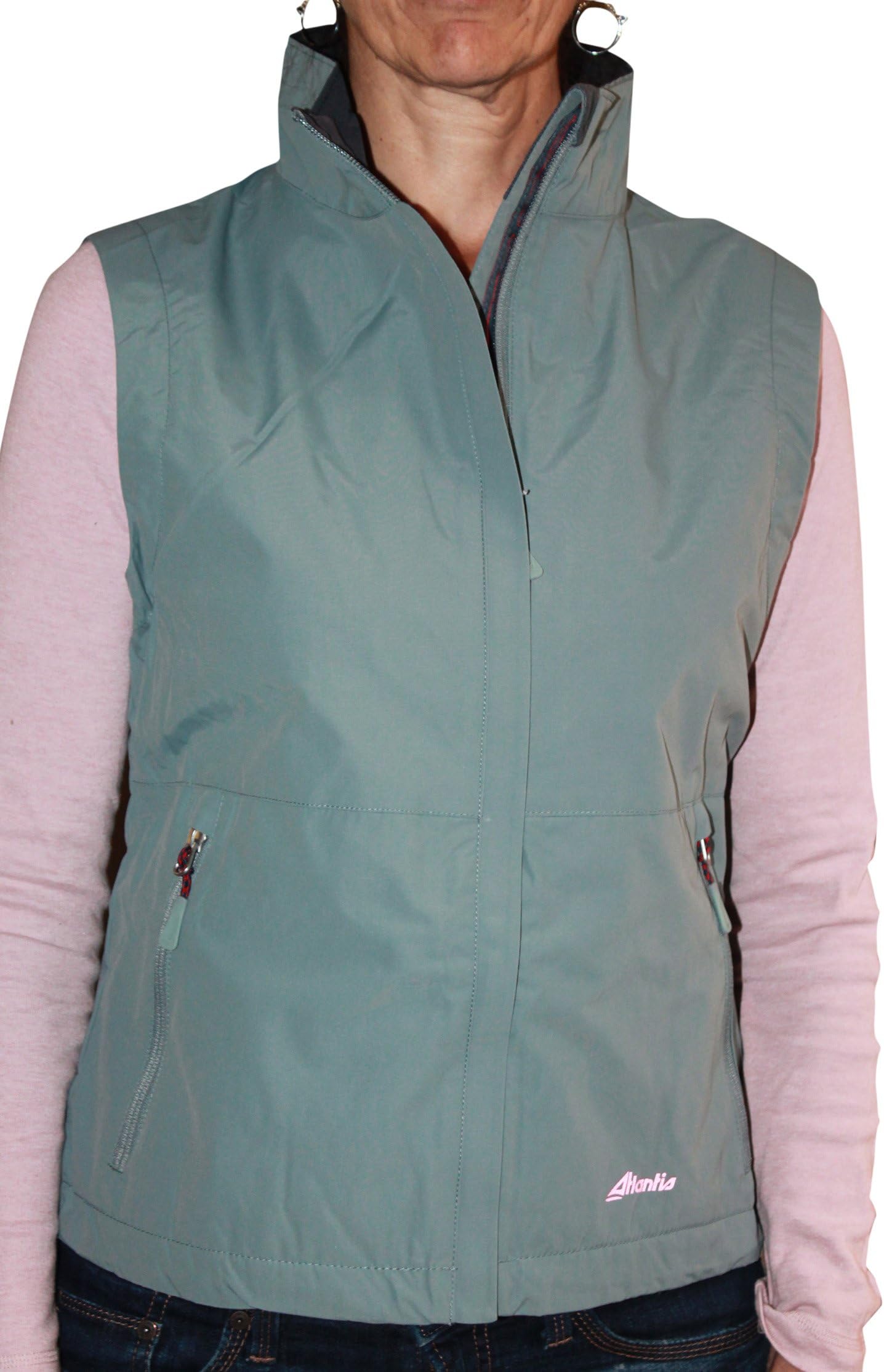 Atlantis Weather Gear Women's Watch Vest, Steel , Medium