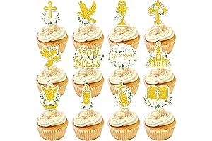 God Bless and Baptism Cake Decoration - Celebrate Spiritual Moments