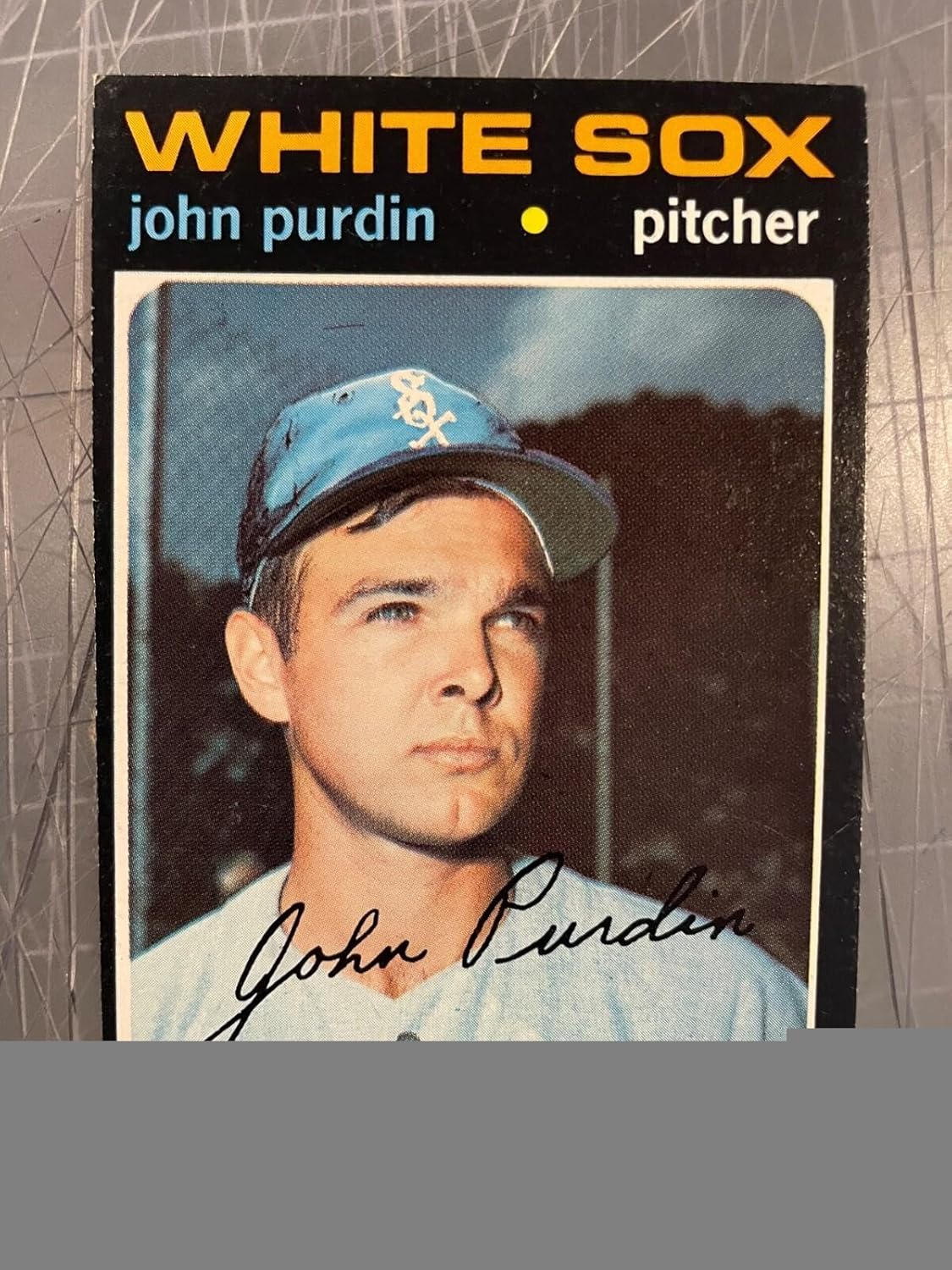 1971 Topps #748 John Purdin Chicago Sox Hi# Baseball Card Nm - Slabbed Baseball Cards