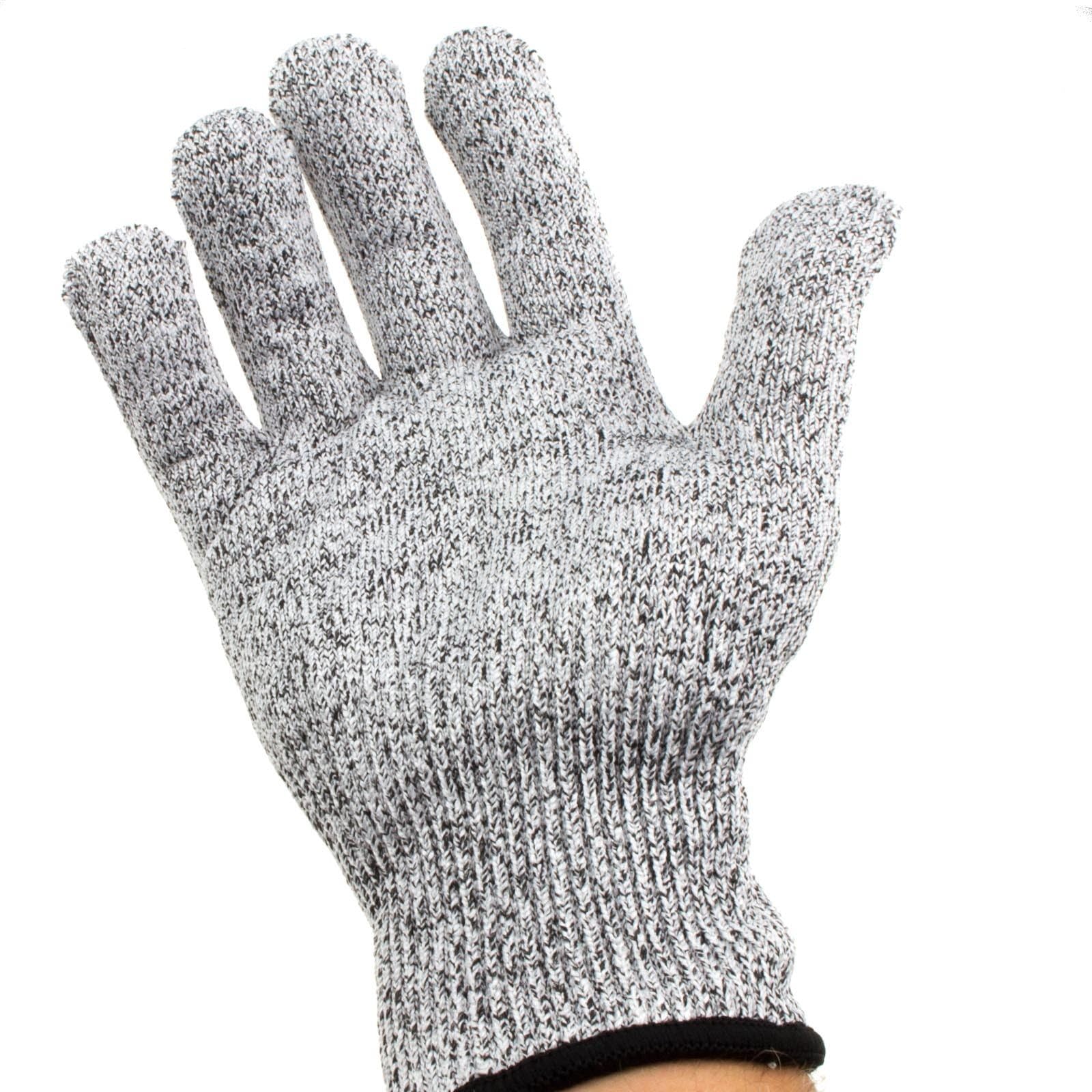 Kenable Grey Cut Resistant Safety Work Gloves En388 Level 5 Washable Medium [Medium]