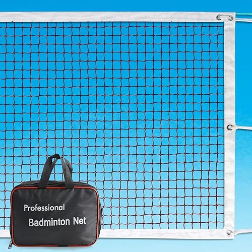 Badminton Net Professional, Badminton Net for Backyard, Portable Badminton Net with Bag, Volleyball Badminton Net Outdoor, Badminton Net Replacement