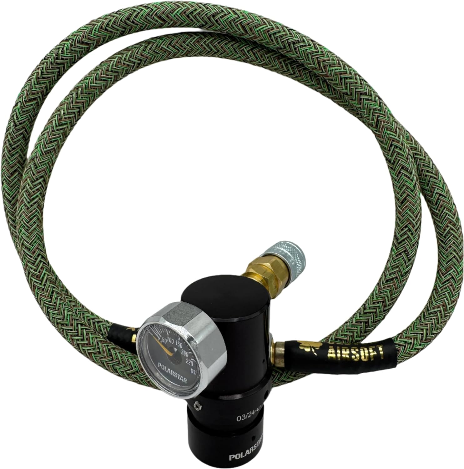 Clover Airsoft-Polarstar Micro Reg (MR) Regulator for Airsoft | Fast Refresh Rate | Made in The USA | Compatible with All Major HPA Engines