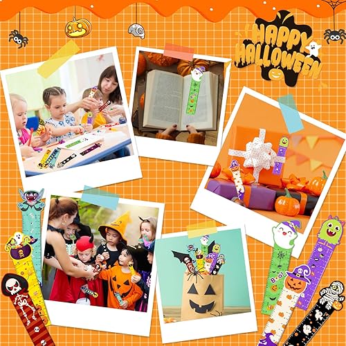 Miniatura 6 de 170 marcapáginas de Halloween, impresiones temáticas de Halloween con 10 diseños para fiestas de Halloween, recompensas de aula, regalos de