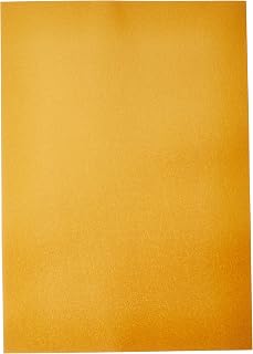 Papel A4 Perolado Usapel Amarelo Ouro 180G - Caixa Com 30 Folhas, Filiperson, 25052, Multicolor