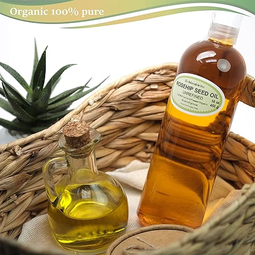 Miniatura 2 de Dr Adorable - 16 oz - Aceite de rosa mosqueta sin refinar - 100% puro natural orgánico prensado en frío