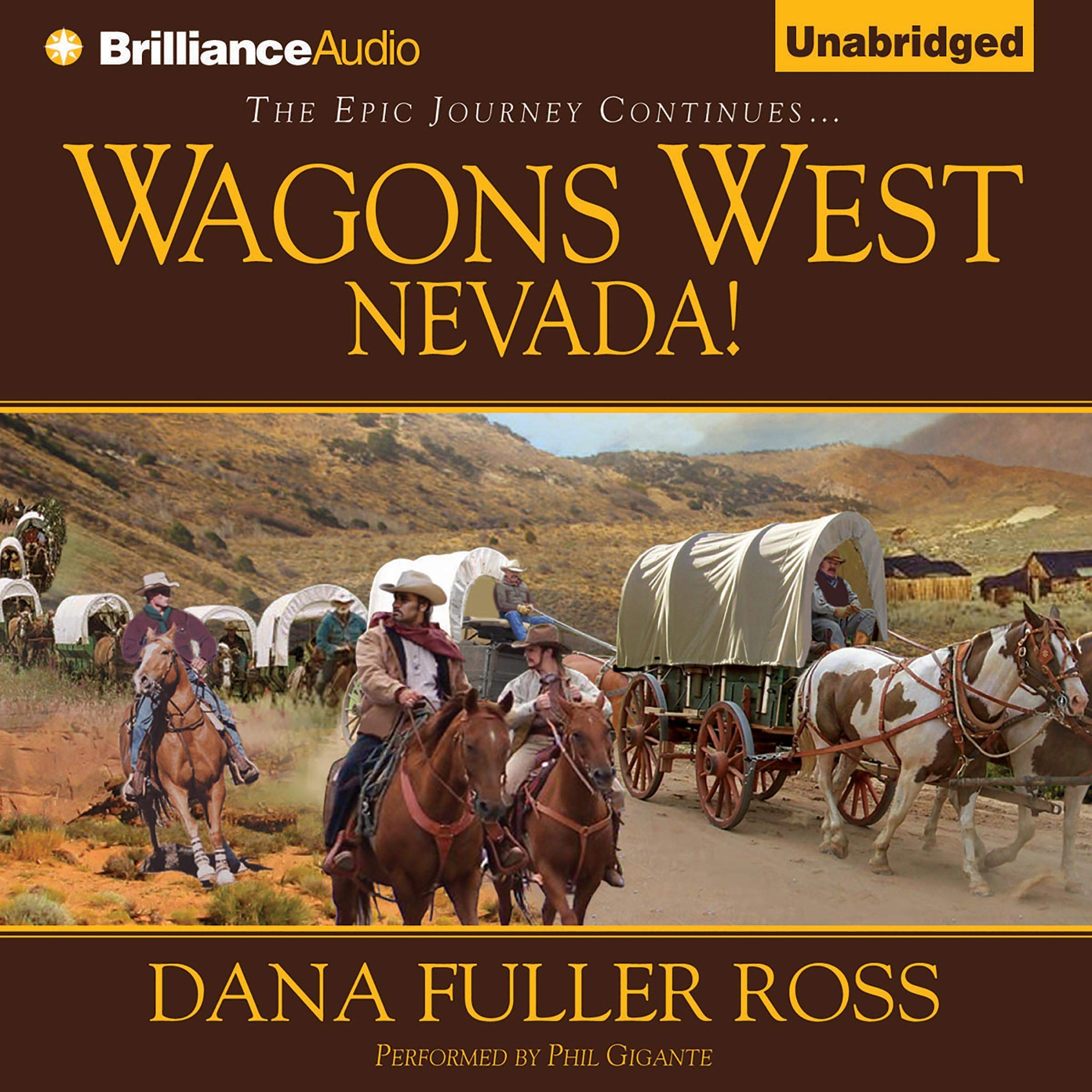 Cover art for Wagons West Nevada!