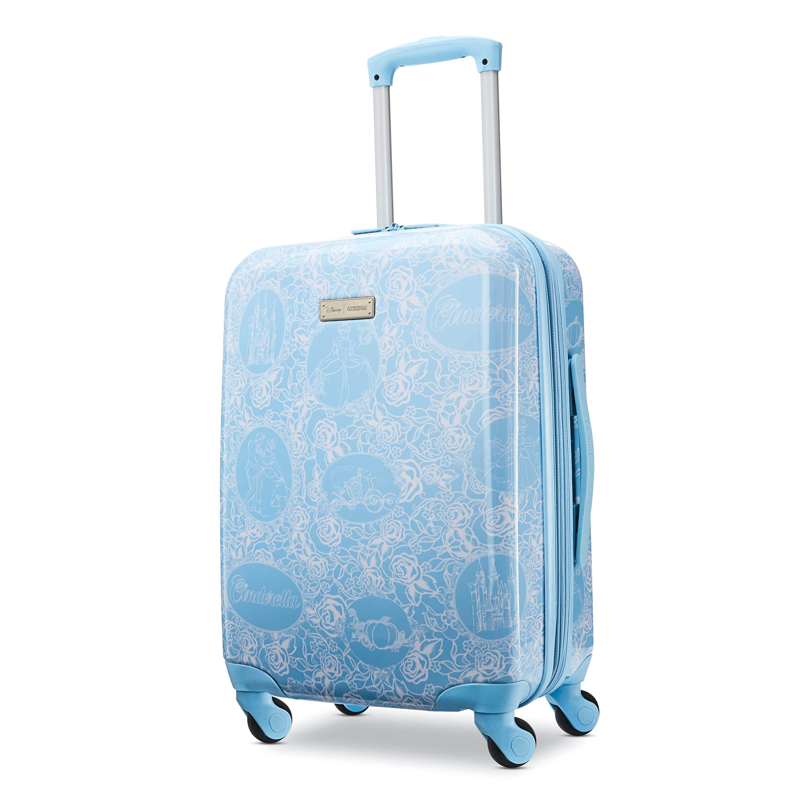 American Tourister Disney Hardside Luggage with Spinner Wheels, Cinderella, Carry-On 21-Inch