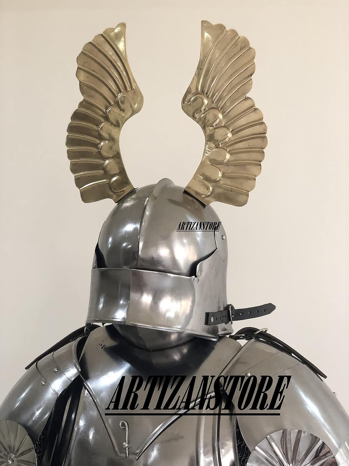 Medieval Knight Combat Full Suit of Armor Fully Functional SCA LARP Steel Armor Warrior Costume