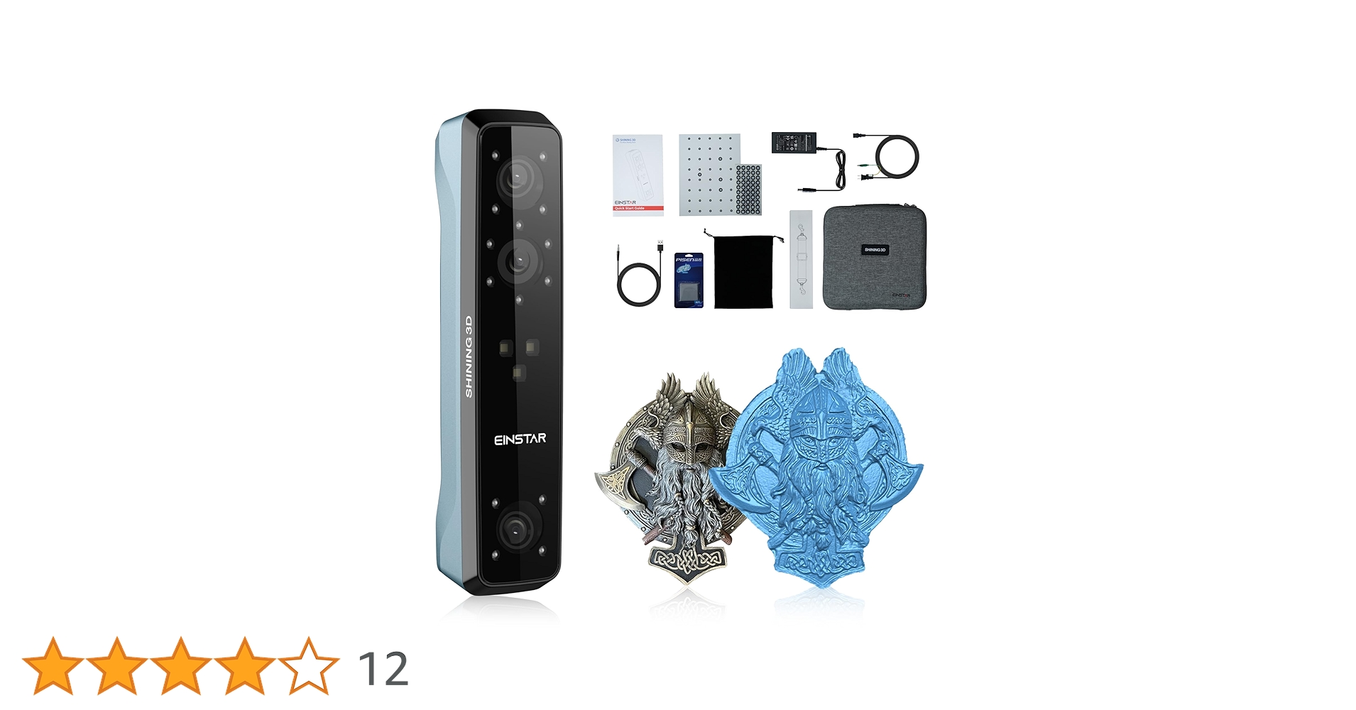 SHINING 3D Einstar 3Dスキャナー ハンディ3Dスキャナー Einstar - 3Dハンディスキャナ – AFINIA Japan