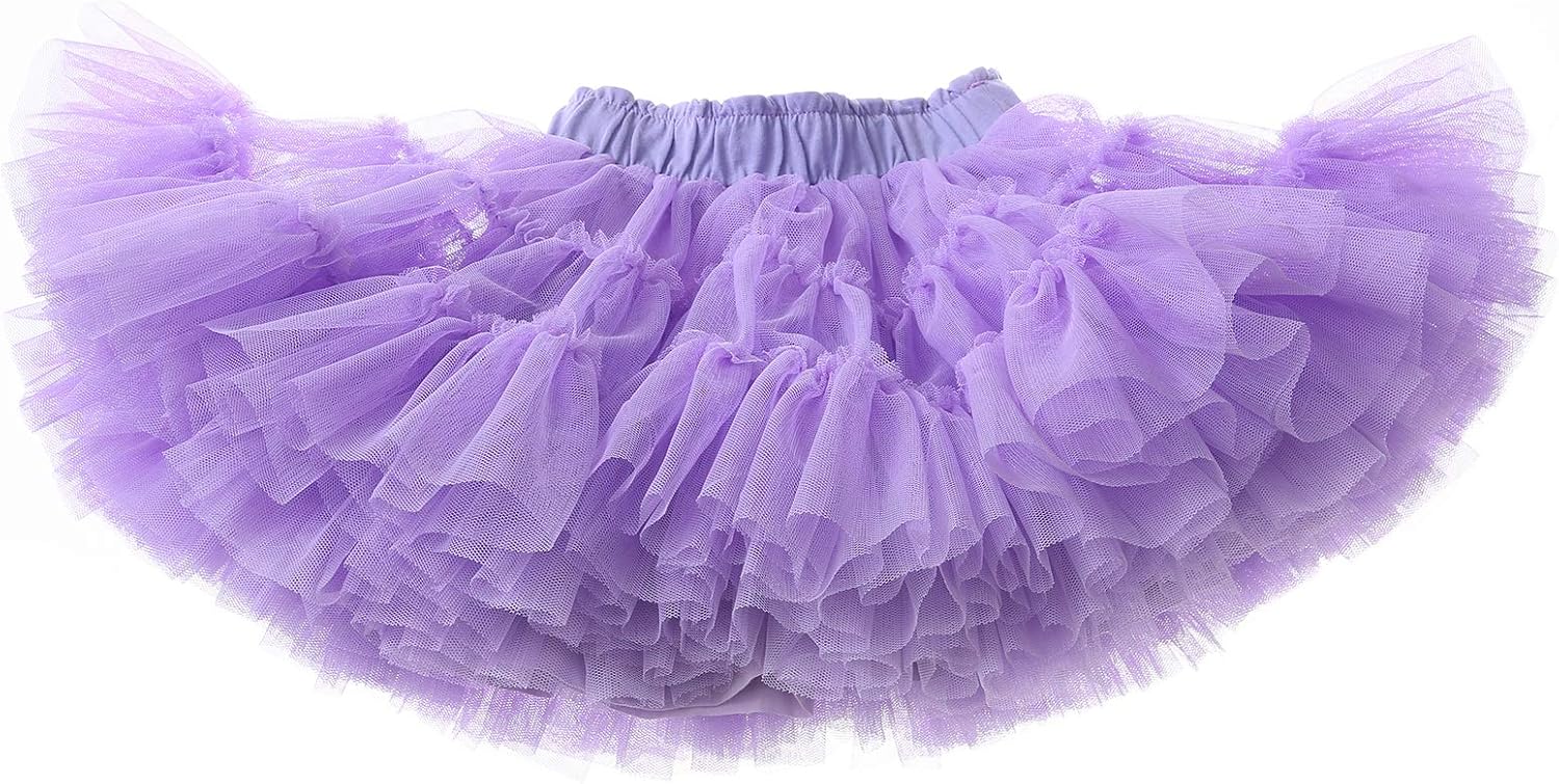 Baby Tutu Skirt Toddler Little Girls'Ballet Dance Tulle Skirt 1-10T - Image 2