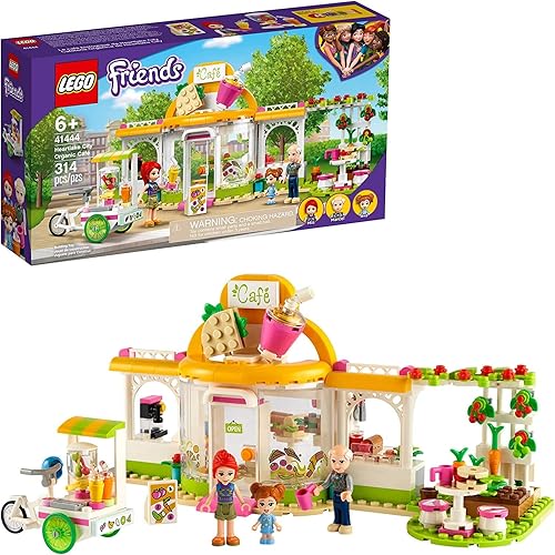 Miniatura 2 de LEGO Friends Heartlake City Organic Café 41444 Kit de construcción para niños Comes Friends Mia, Nuevo 2021 (314 piezas)