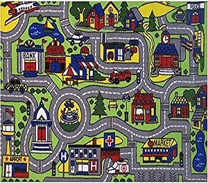 Amazon.com: Fun Rugs Fun Time Driving Time Novelty Rug, 19 x 29 : Home ...