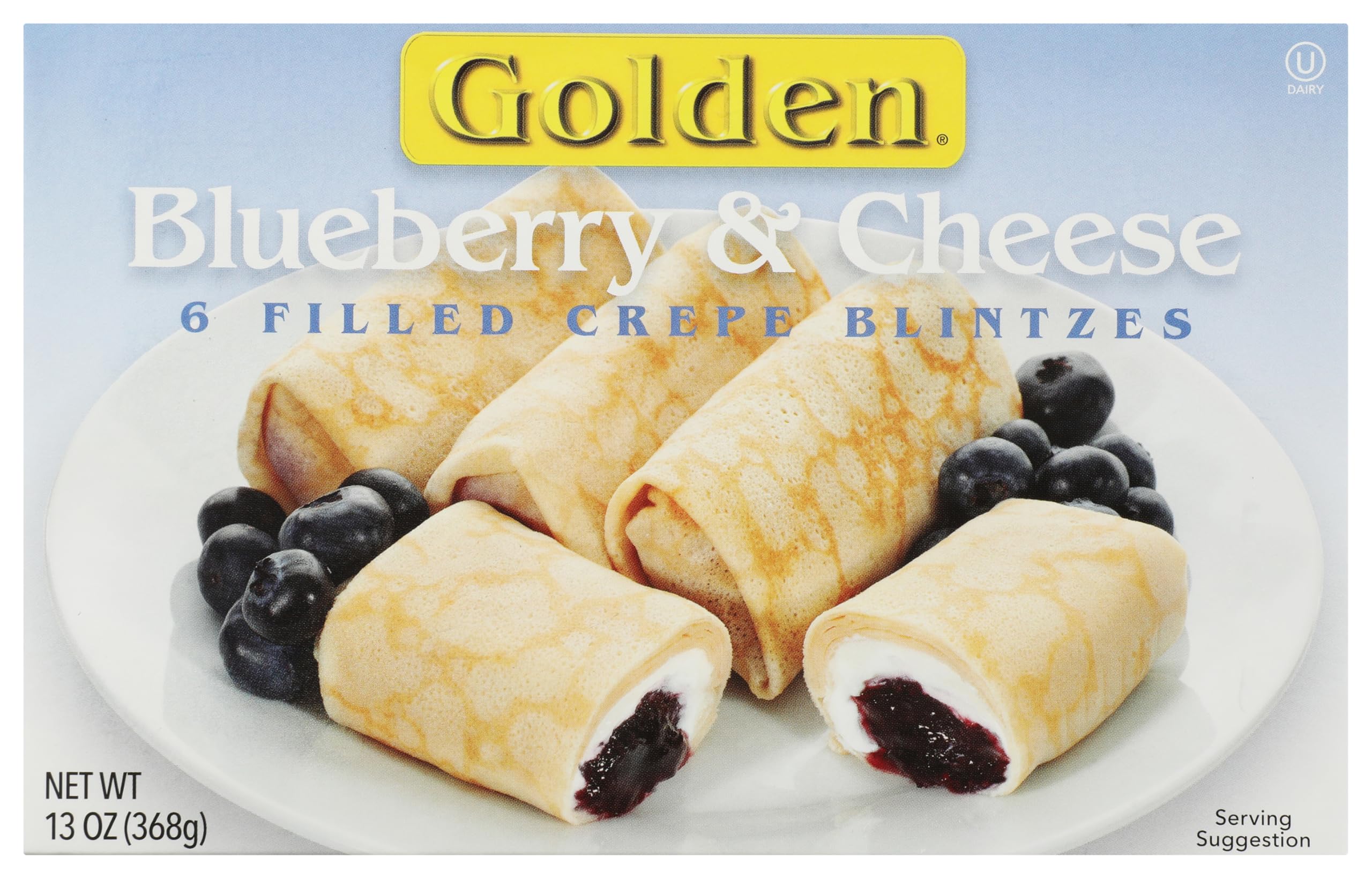 BLUEBERRY & CHZ BLINTZES