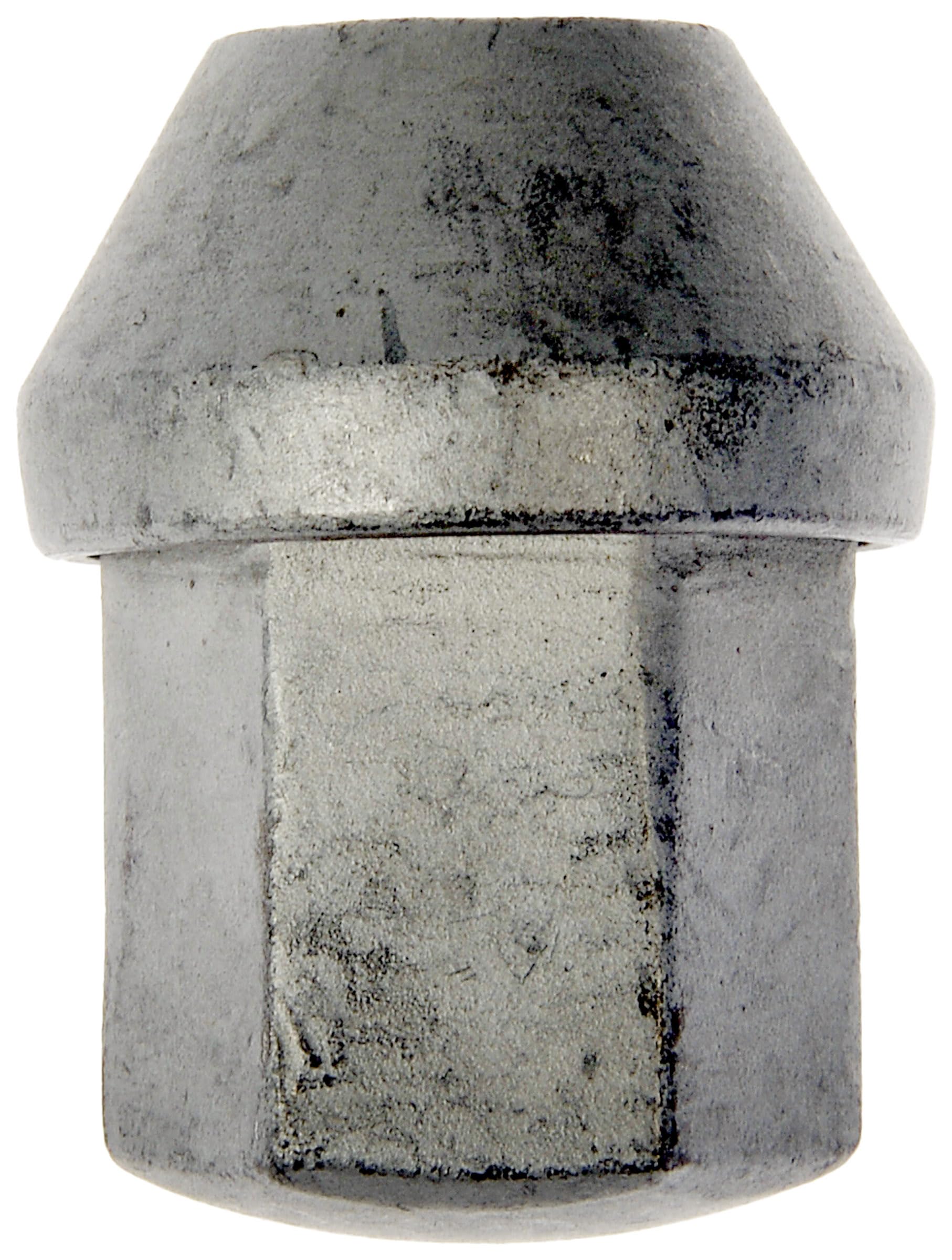 Dorman 611-349 M12-1.50 - Tuerca de rueda de bulto - Hexagonal de 19 mm, 34 mm de longitud, compatible con modelos Ford seleccionados, paquete de 10