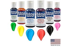 Bakery Crafts Premium Gel Food Color: Vibrant Edible Coloring for Your Baking Creations