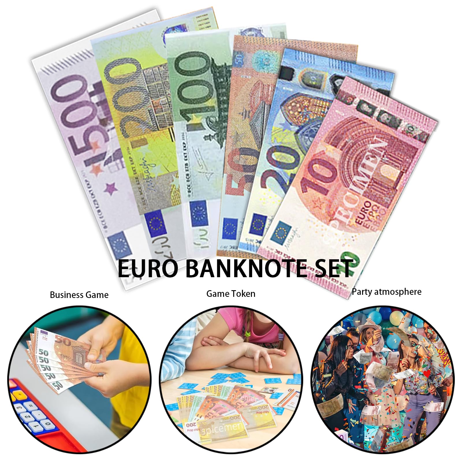 Lot de 120, 10/20/50/100/200/500, pour Apprendre, Jouer à des Rôles et Profiter du Jeu