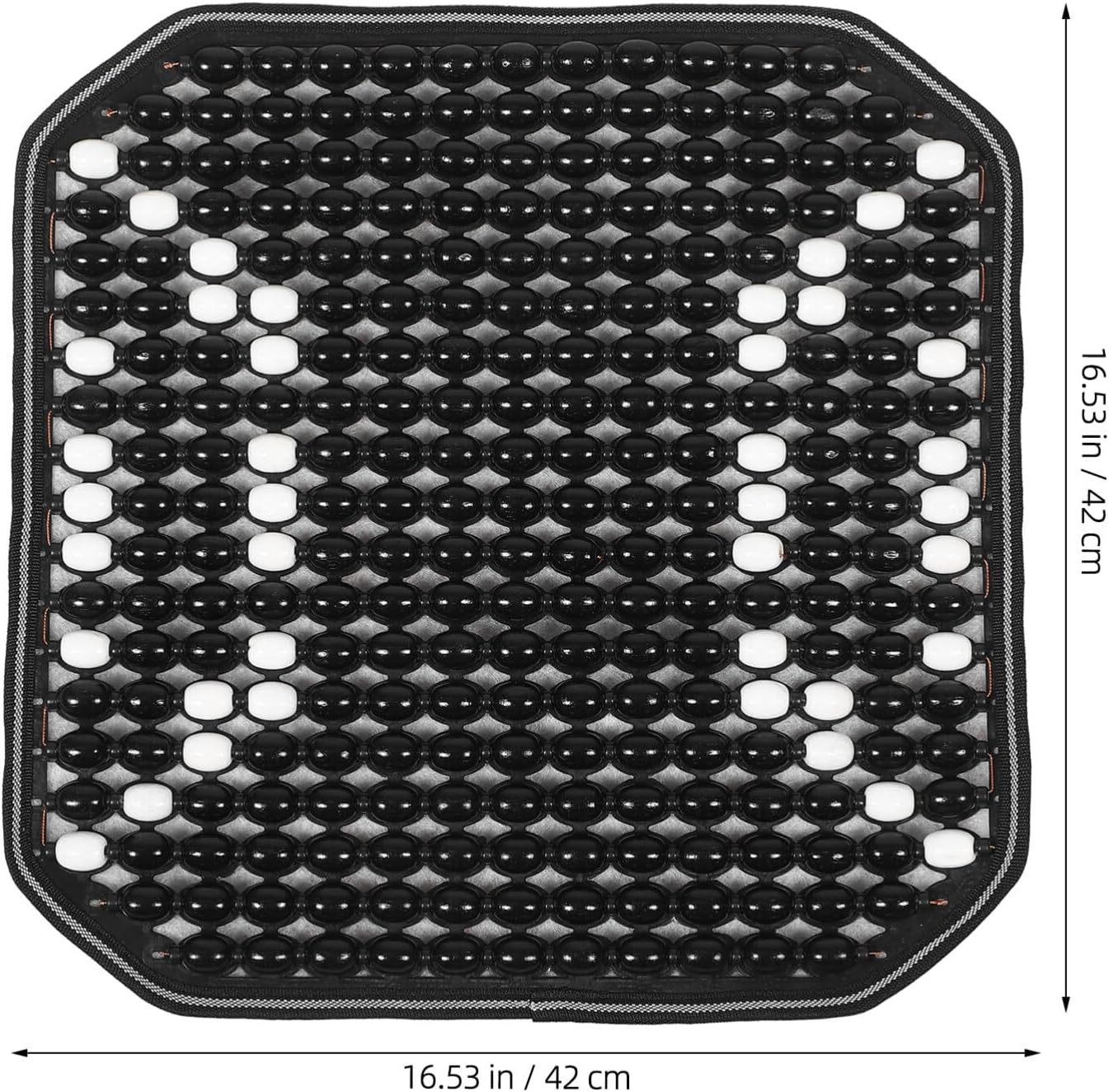 iplusmile Beaded Car Seat Cover Cooling Cushion for Comfortable Driving Breathable and Ventilated Seat Protector Compatible Vehicles Stylish Design for SUV Truck and Auto