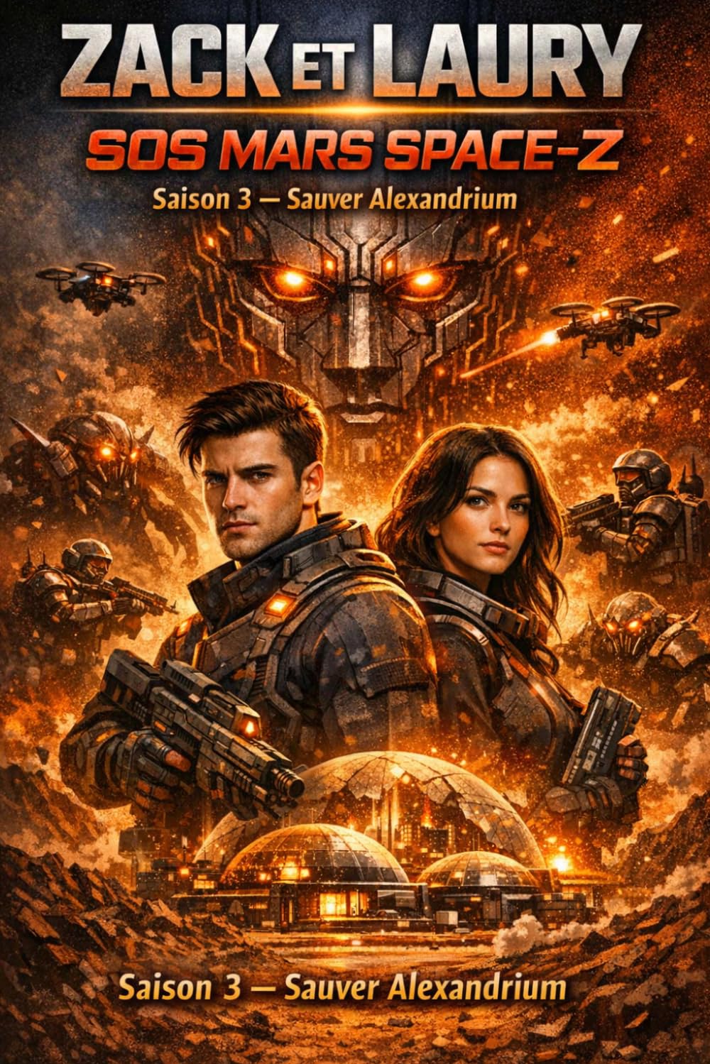 Zach et Laury. SOS Mars Space-Z. Saison 3 - Sauver Alexandrium.