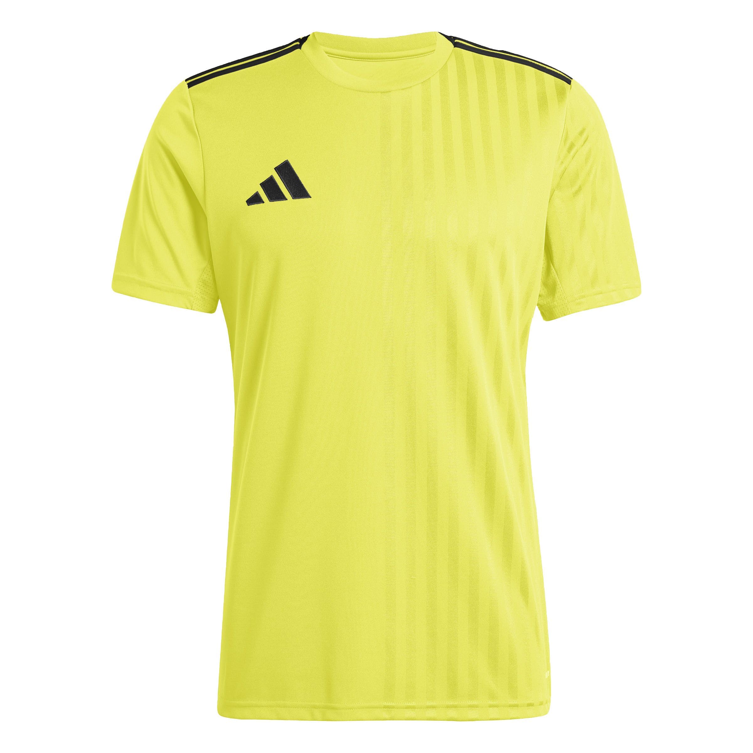adidas Men's Campeon25 Jersey Shirt, Team Yellow/Black, XXL