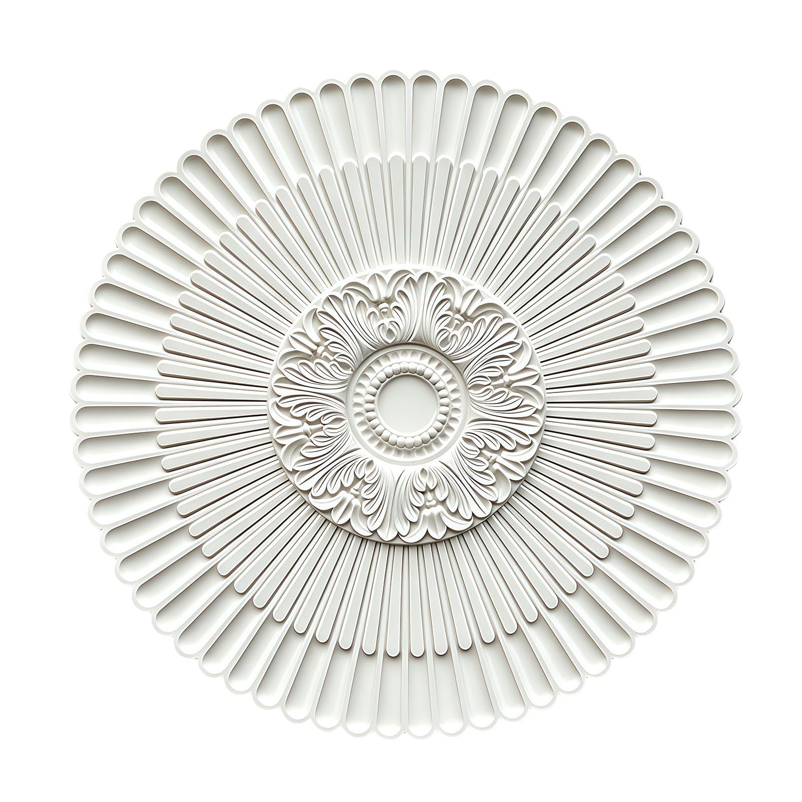 60cm Ceiling Medallion Decorative Plate for Chandelier Base Lightweight