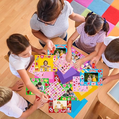 Miniatura 6 de IMISHM Marco de fotos para el día de San Valentín para niños manualidades para el día de San Valentín manualidades para niños marcos de fotos de