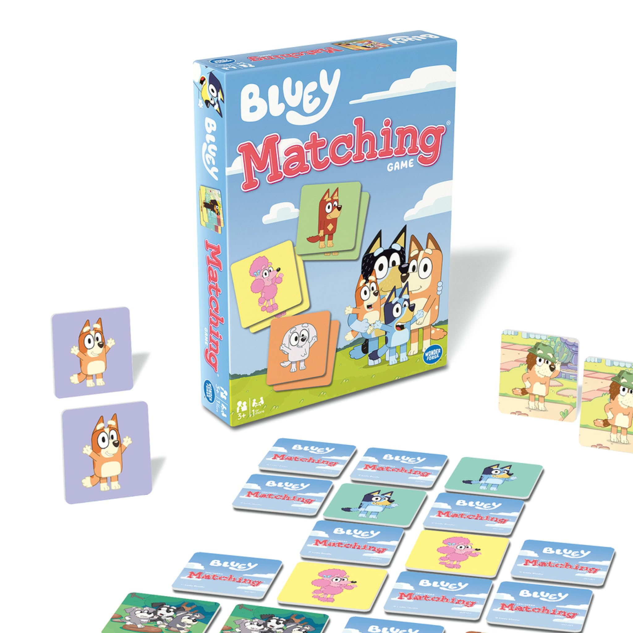 Bluey Matching Game