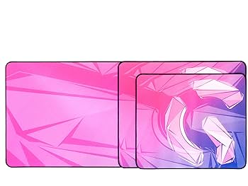 Amazon.co.jp: マウスパッド EspTiger NEON (480 x 400 x 4mm