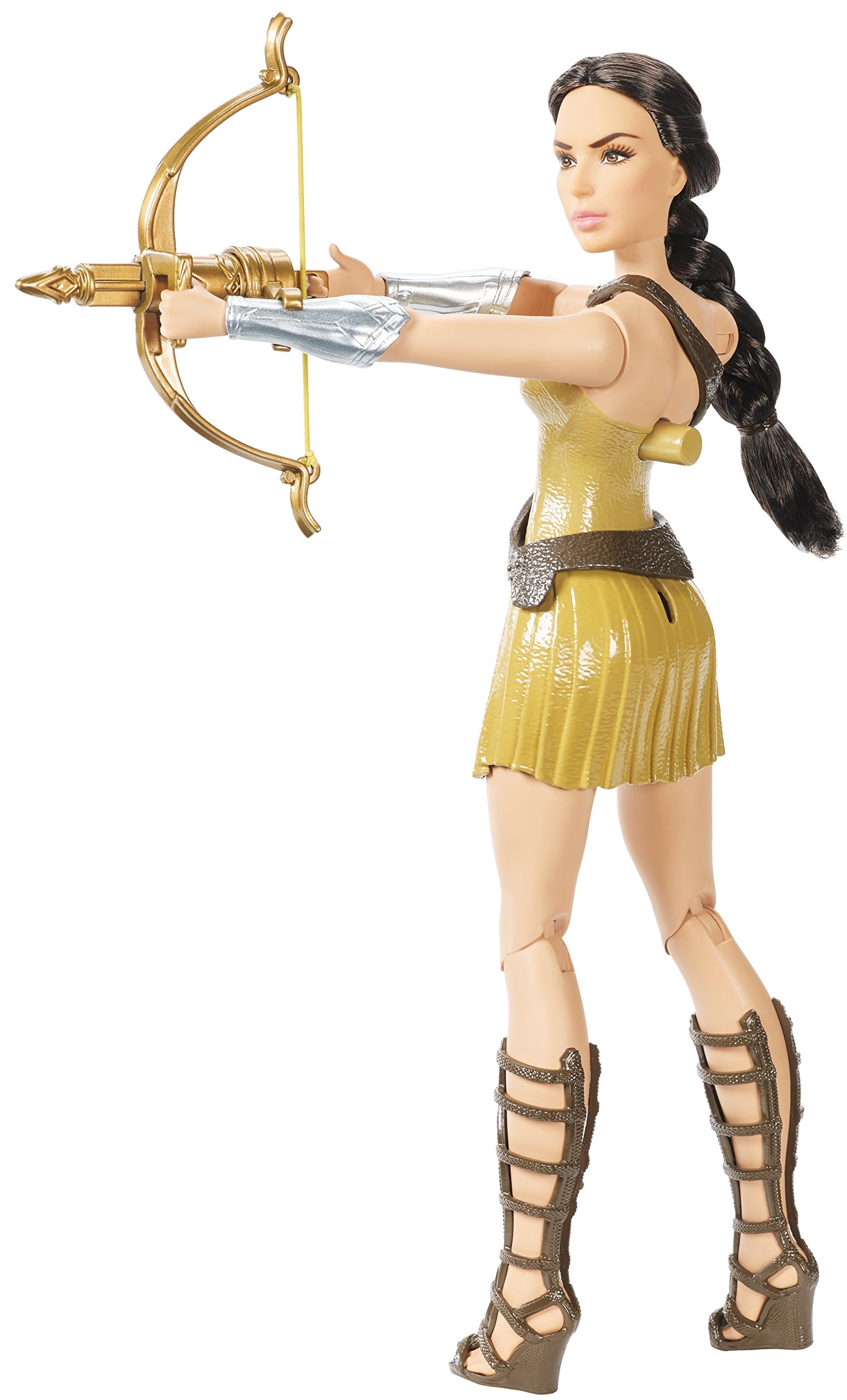 Mattel 900 FDF38 DC Comics Wonder Woman Deluxe Puppe mit Pfeil und Bogen