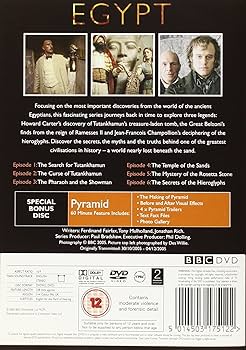 Amazon.com: Egypt : Rediscovering A Lost World (3 Disc Box