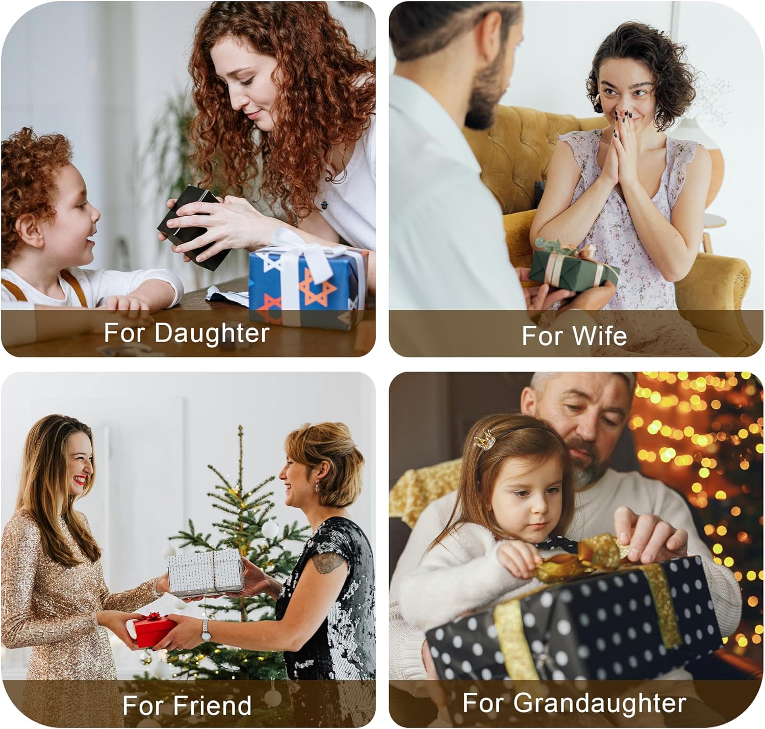 SANNYRA Name Necklace Personalized, 18K Gold Plated Silver-plated Customized Nameplate Necklaces Jewelry Gifts for Women - Image 6