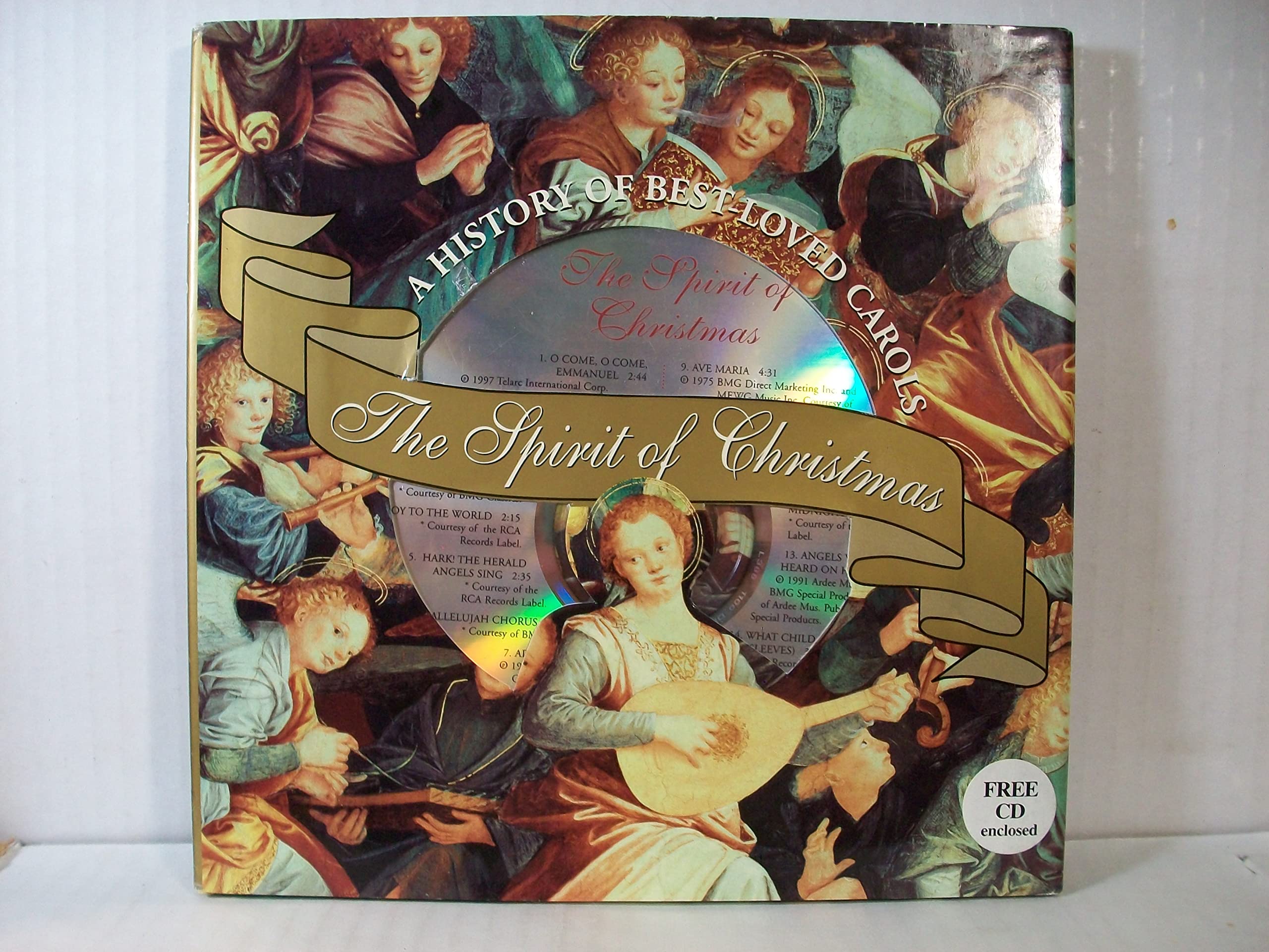 The Spirit of Chrismtas (Book with music CD) [Hardcover] Virginia Reynolds