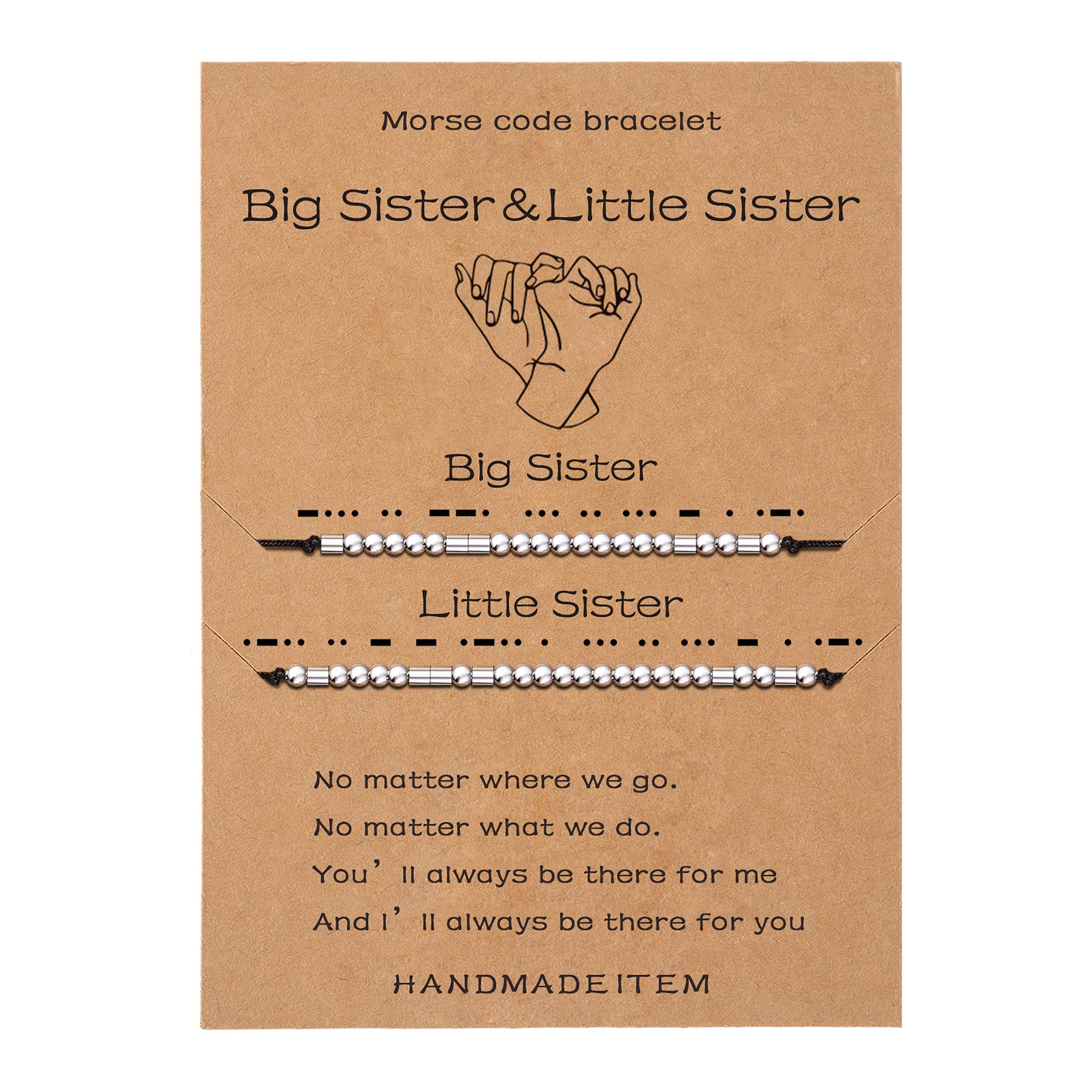 Sannyramorse Code Bracelet Matching Bracelets Friendship Family