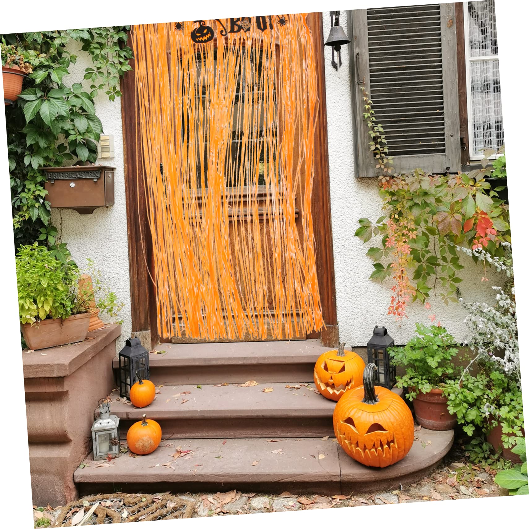 Cabilock Lot De 5 Rideaux À Franges en Aluminium pour Décoration De Fête Dhalloween 10 M