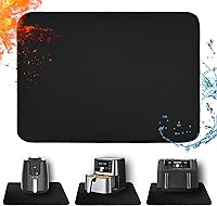 Vista 8 de Alfombrilla resistente al calor para freidora de aire, alfombrilla resistente al calor de 15 x 18 pulgadas para encimera, protector de encimera